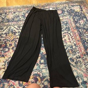 Vince Black wide leg pants